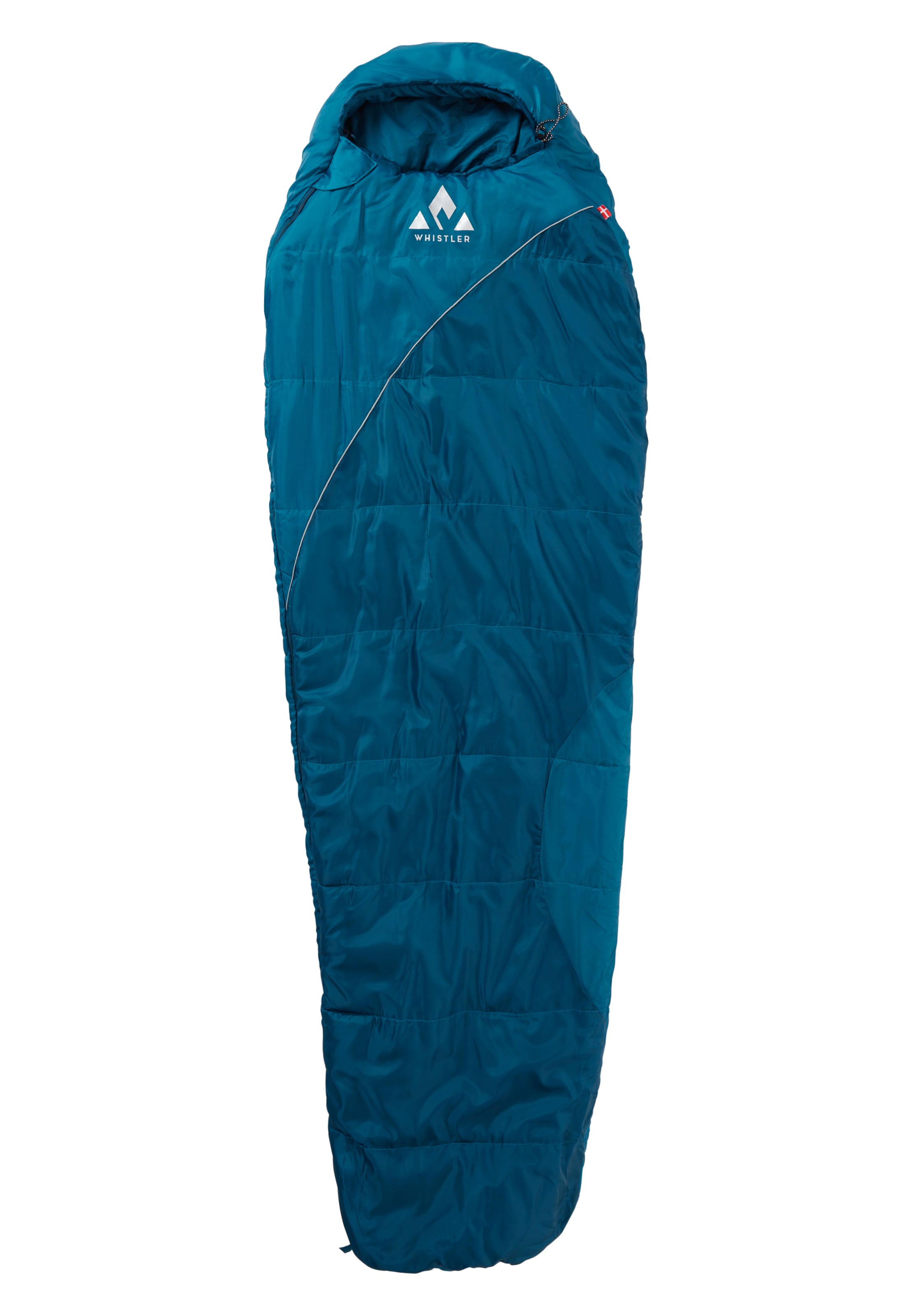 Whistler Slaapzak 'Glacier' in Blauw: voorkant