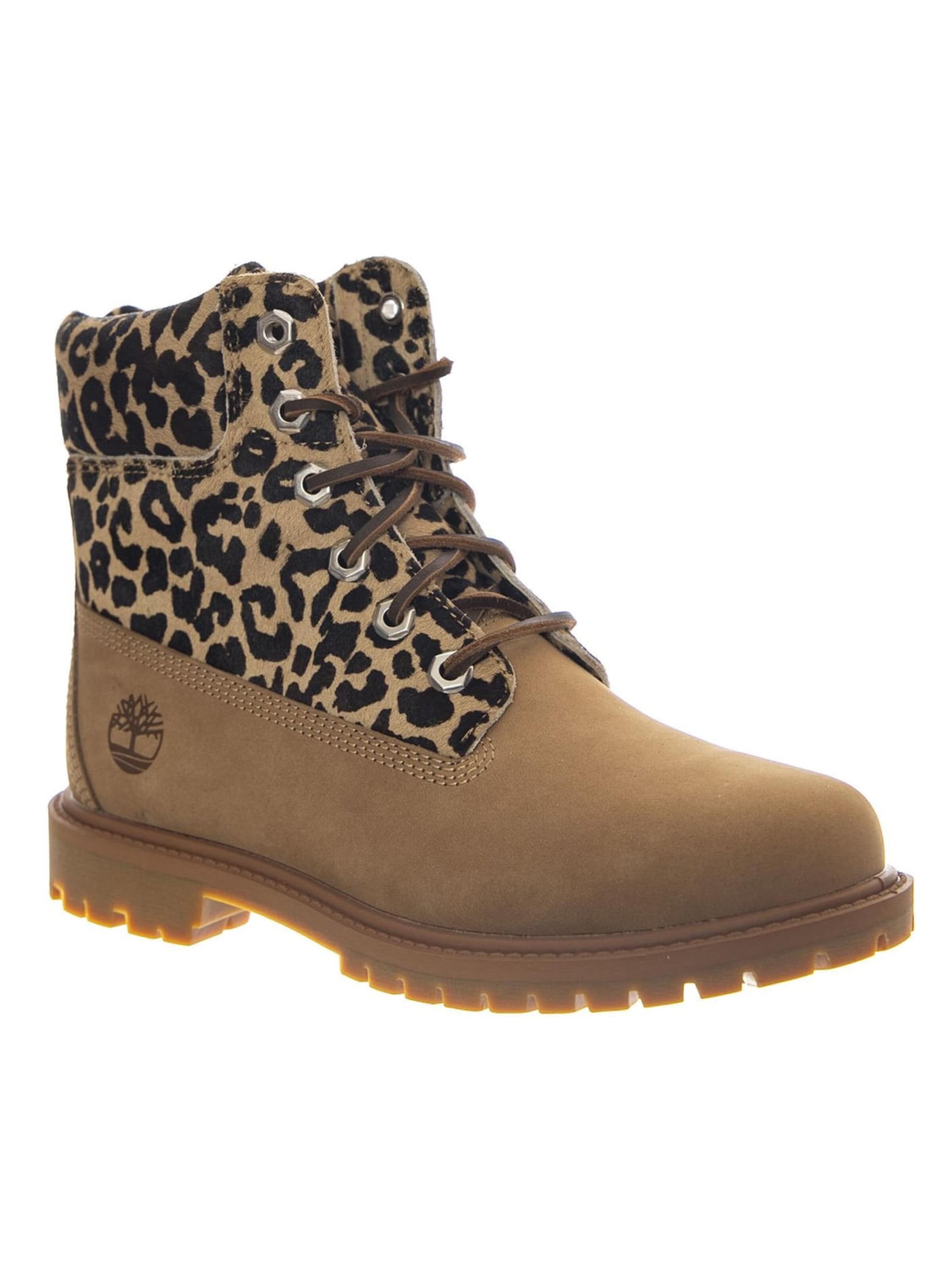TIMBERLAND Kozaki 'Premium 6 Inch Lace Up Boot -- Women's Multicolor' w kolorze beżowy