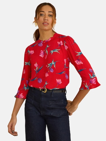 love & roses Blúzka - Červená: predná strana