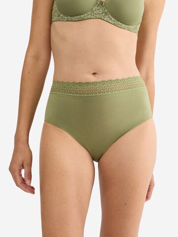 TRIUMPH Midislip ' Red Label Feel of Modal ' in Grün: Vorderseite