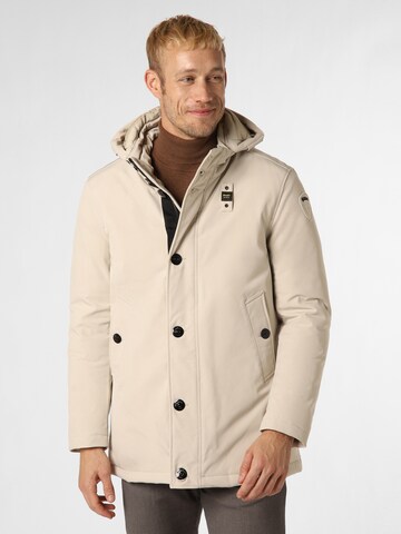 Blauer.USA Winter Jacket in Beige: front