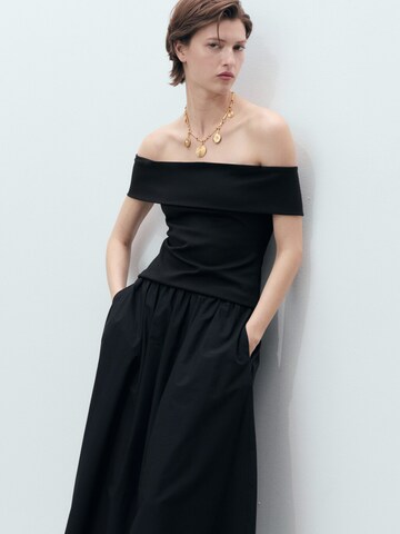 Jupe 'CLAUS' MANGO en noir