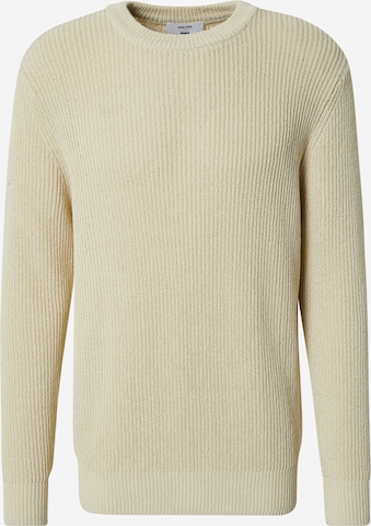 DAN FOX APPAREL Sweater 'Claas' in White: front