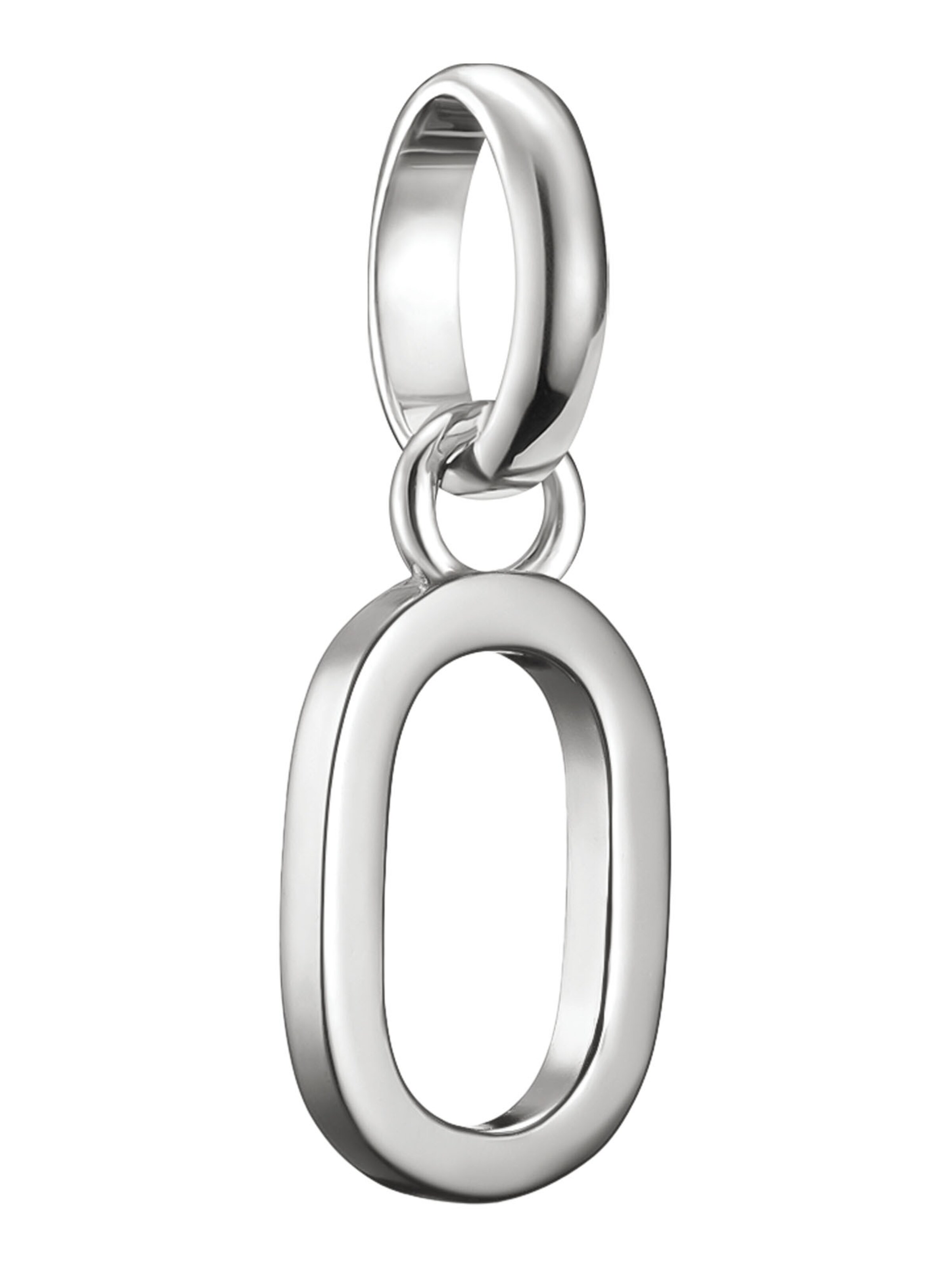Thomas Sabo Anhänger 'Buchstabe O' in Silber: Vorderseite