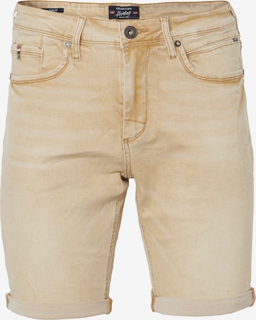 KOROSHI Regular Jeans i brun: forside