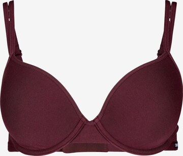 Soutien-gorge 'Essentials' Skiny en rouge : devant