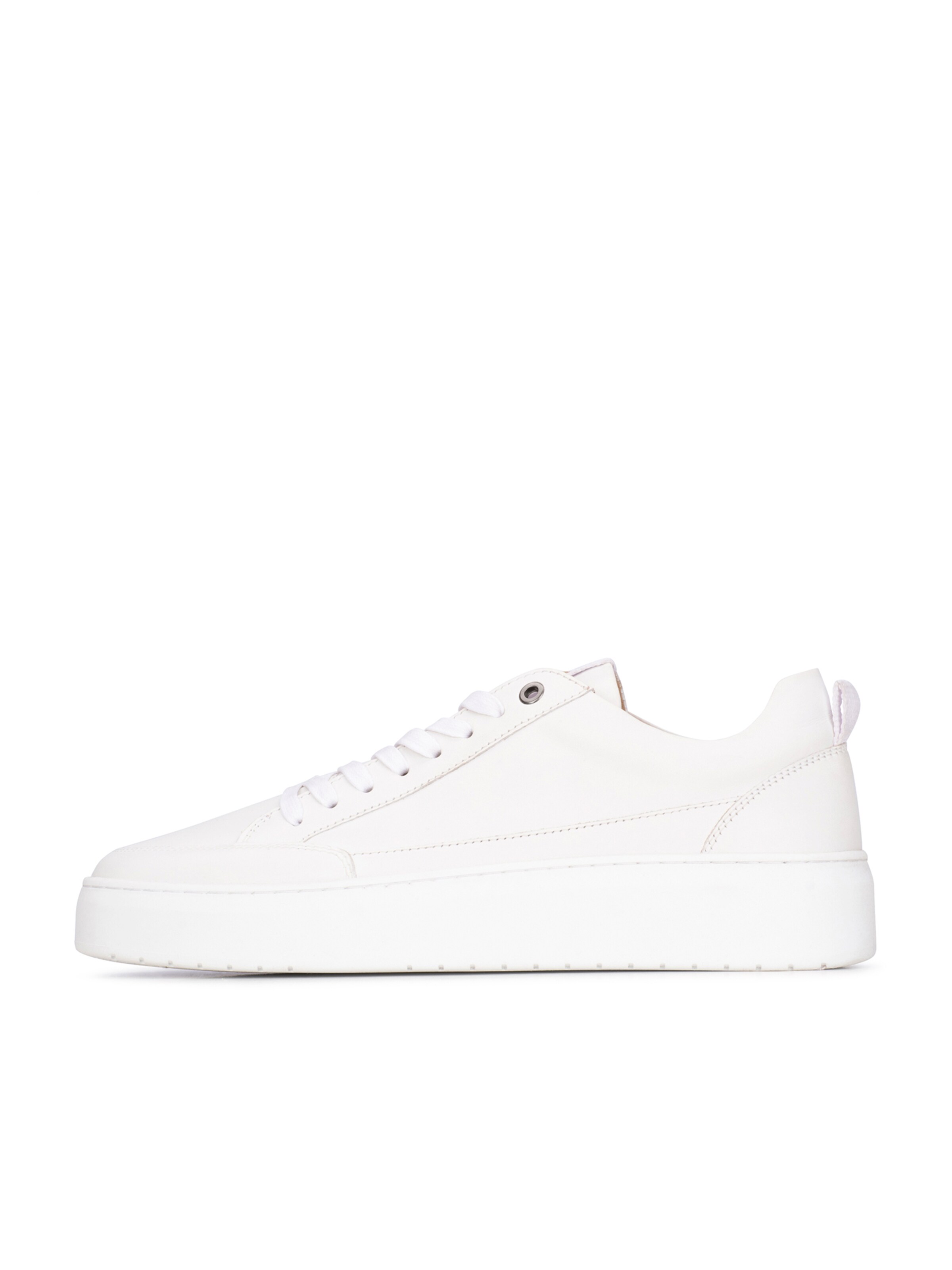 Baskets basses 'ENZO' PS Poelman en blanc : devant