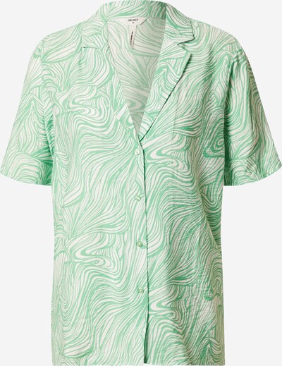 OBJECT Blus i grön / vit, Produktvy