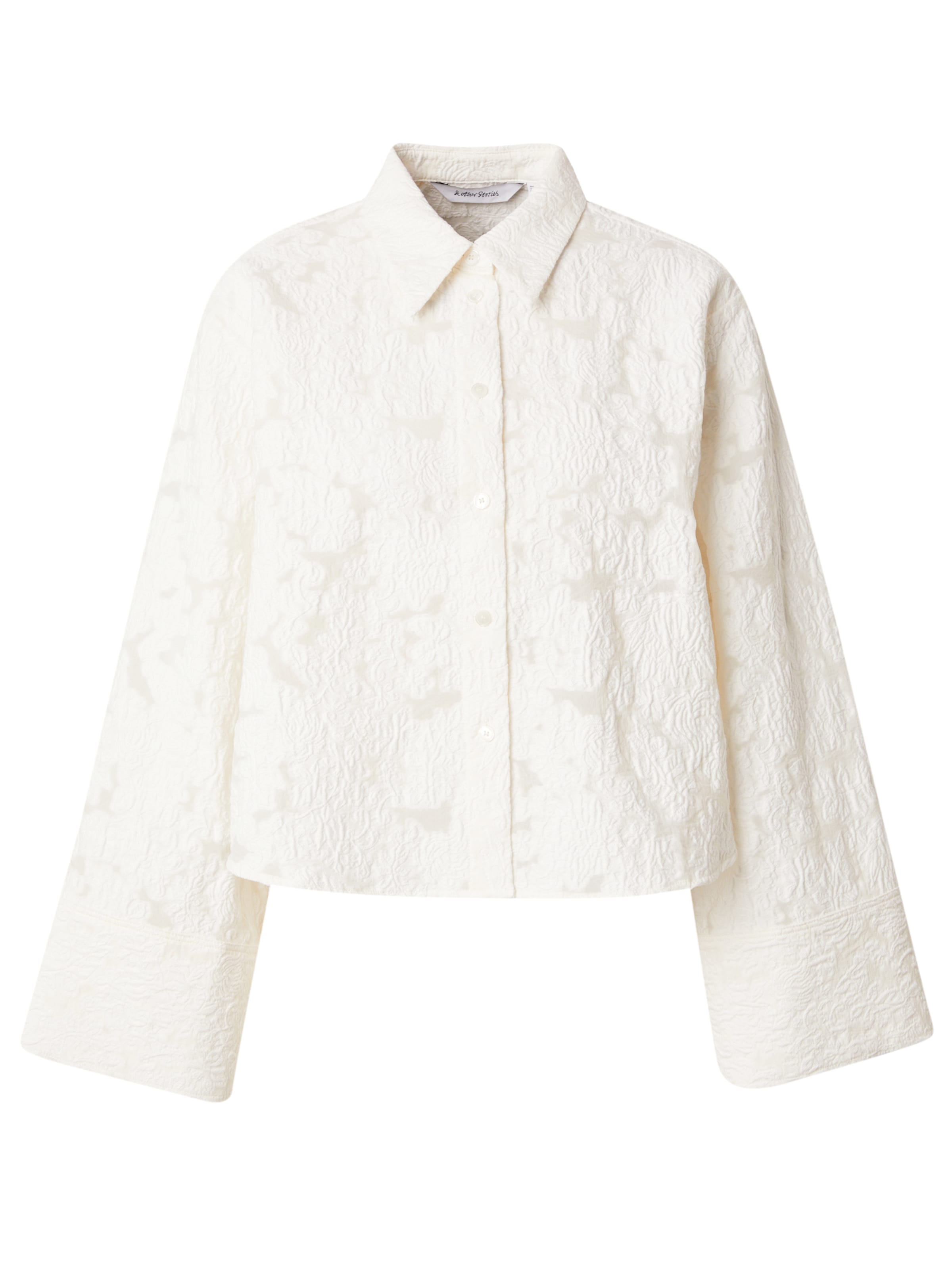 &amp; Other Stories Μπλούζα σε λευκό: μπροστά