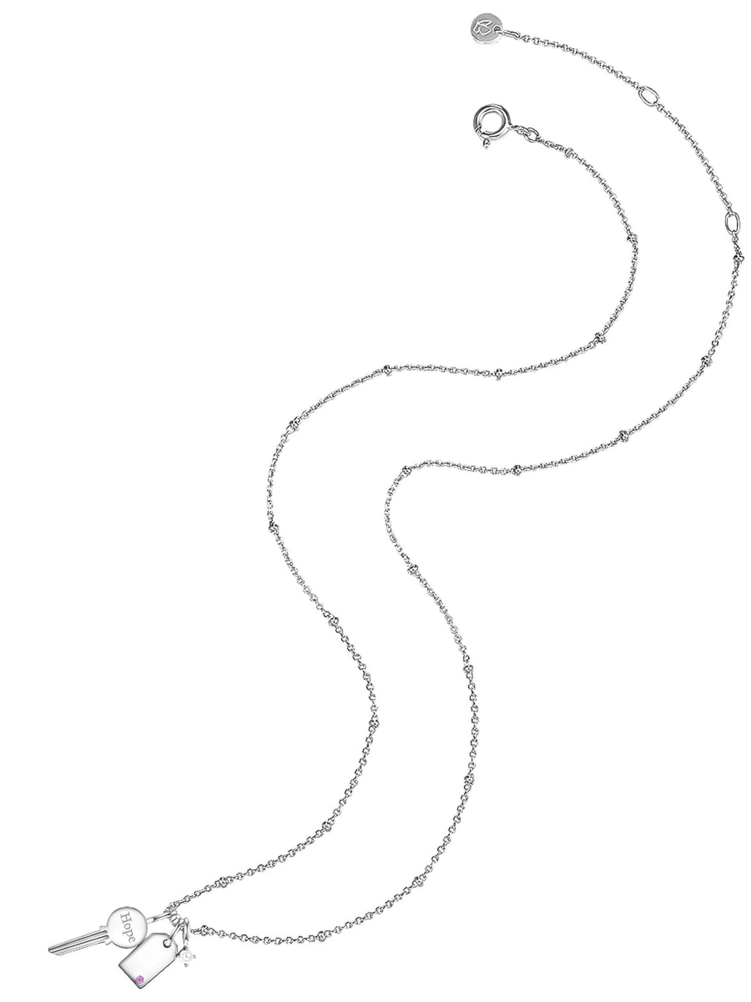 Chaîne Glanzstücke München en argent : devant