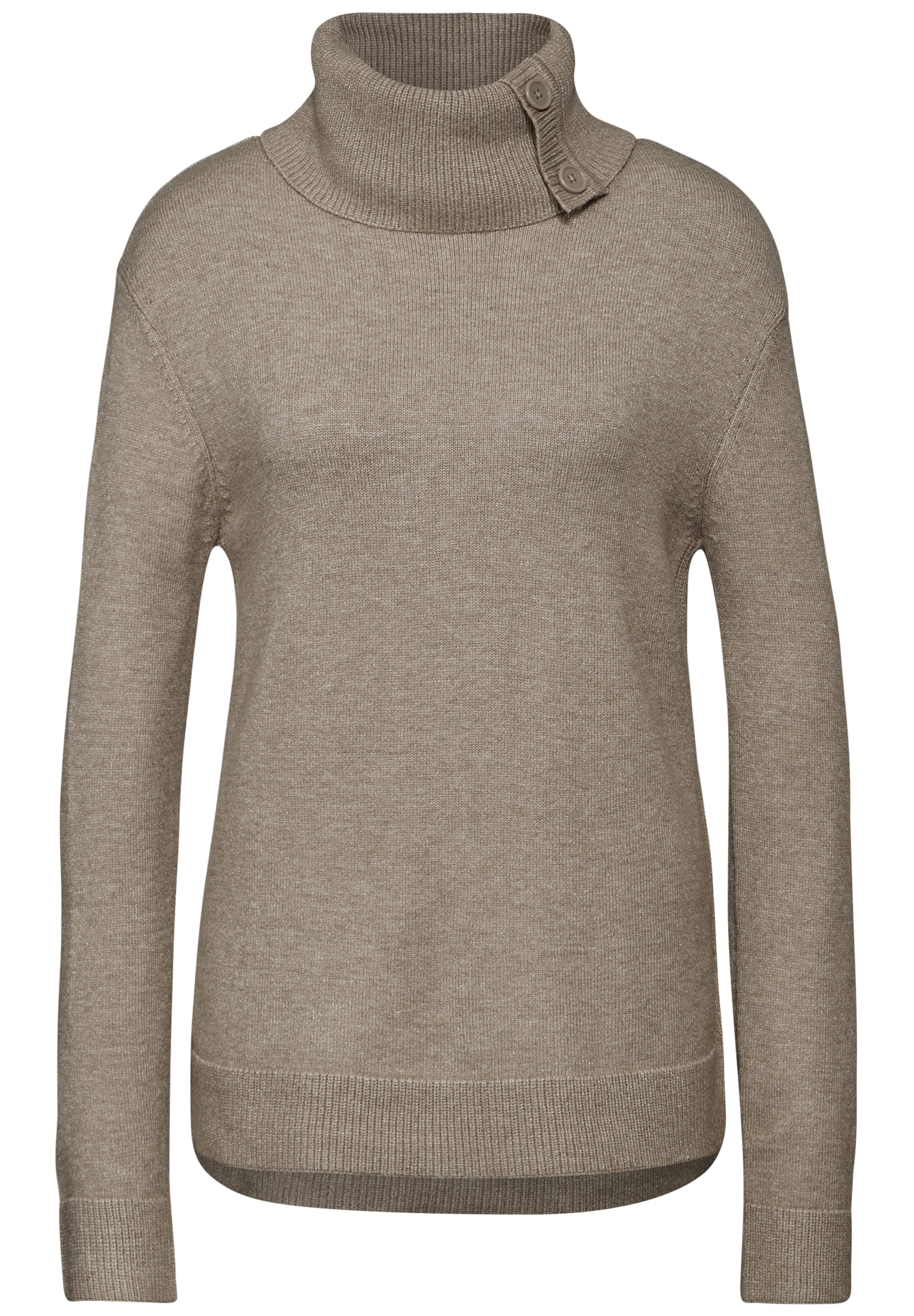 STREET ONE Pullover in Beige: Vorderseite