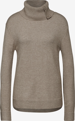 STREET ONE Pullover in Beige: Vorderseite