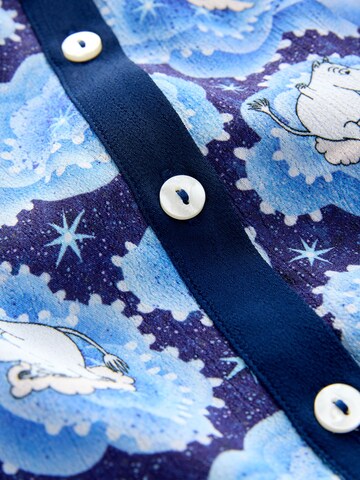 Rochie tip bluză de la Cath Kidston pe albastru