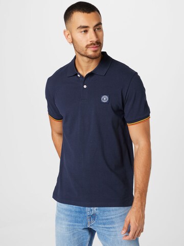 JACK & JONES Poloshirt 'VISION' in Blau: predná strana