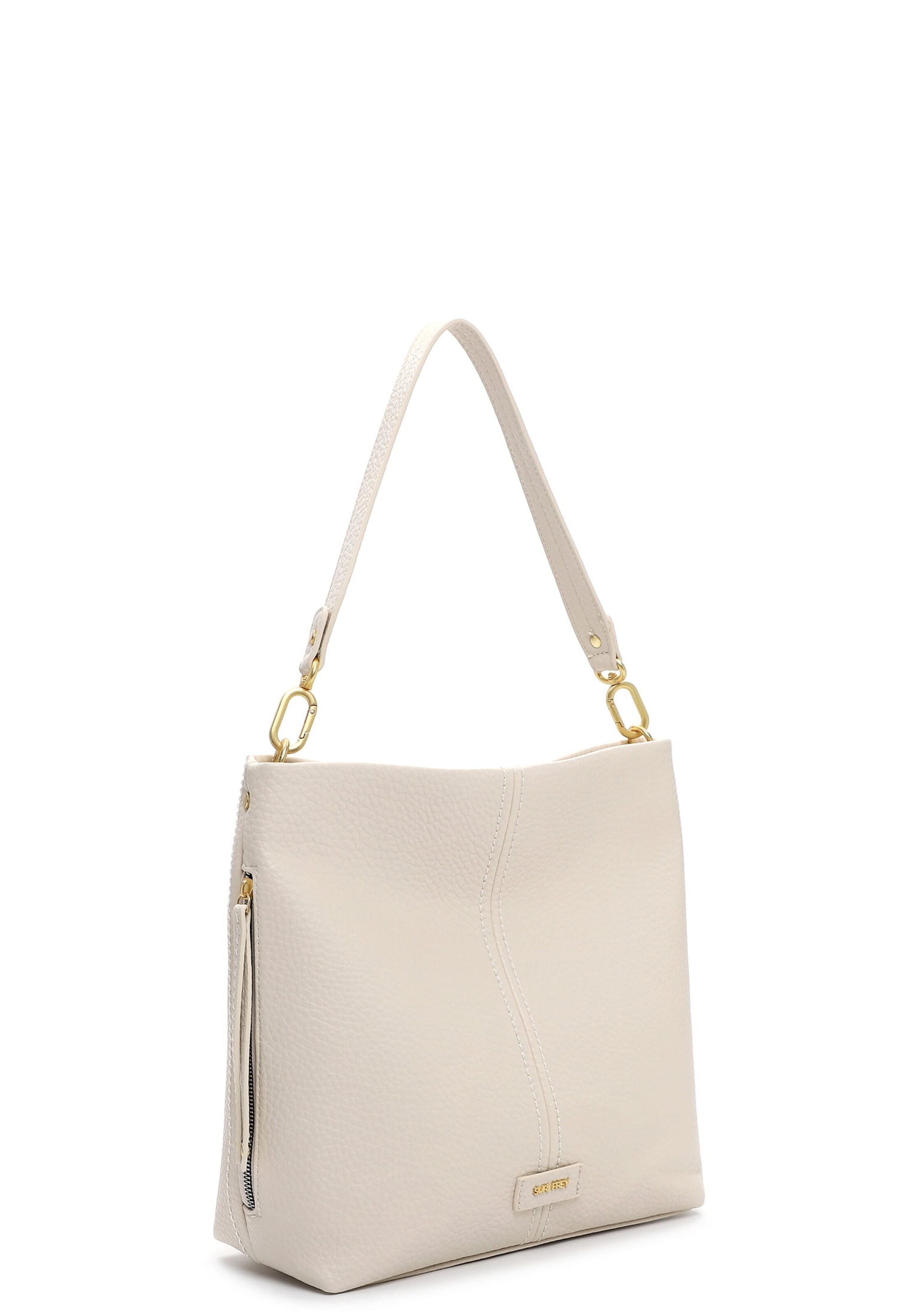 Suri Frey Skuldertaske 'Gray' i beige