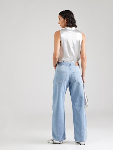 Wide Leg Jean TOPSHOP en bleu