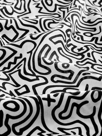 Next Klasický střih Košile 'Keith Haring' – bílá