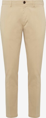 Boggi Milano Broek in Beige: voorkant