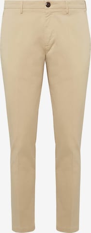 Pantalon Boggi Milano en beige : devant