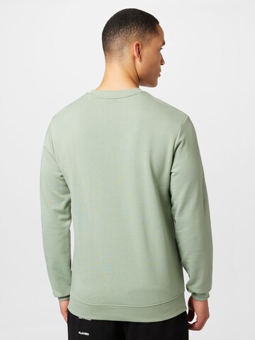 HUGO - Sweatshirt 'Dem' em verde