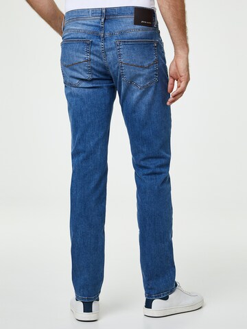 Coupe slim Jean 'Lyon' PIERRE CARDIN en bleu