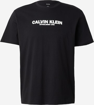 Calvin Klein Μπλουζάκι '30s' σε μαύρο: μπροστά