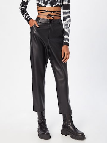 ONLY Regular Trousers 'Sandy' in Black: front