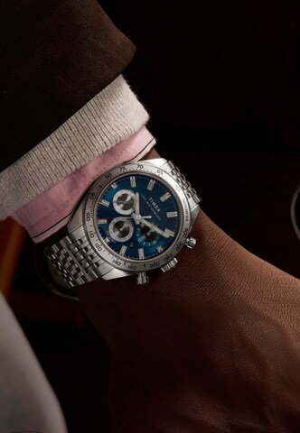 TIMEX Analoog horloge 'Waterbury' in Zilver