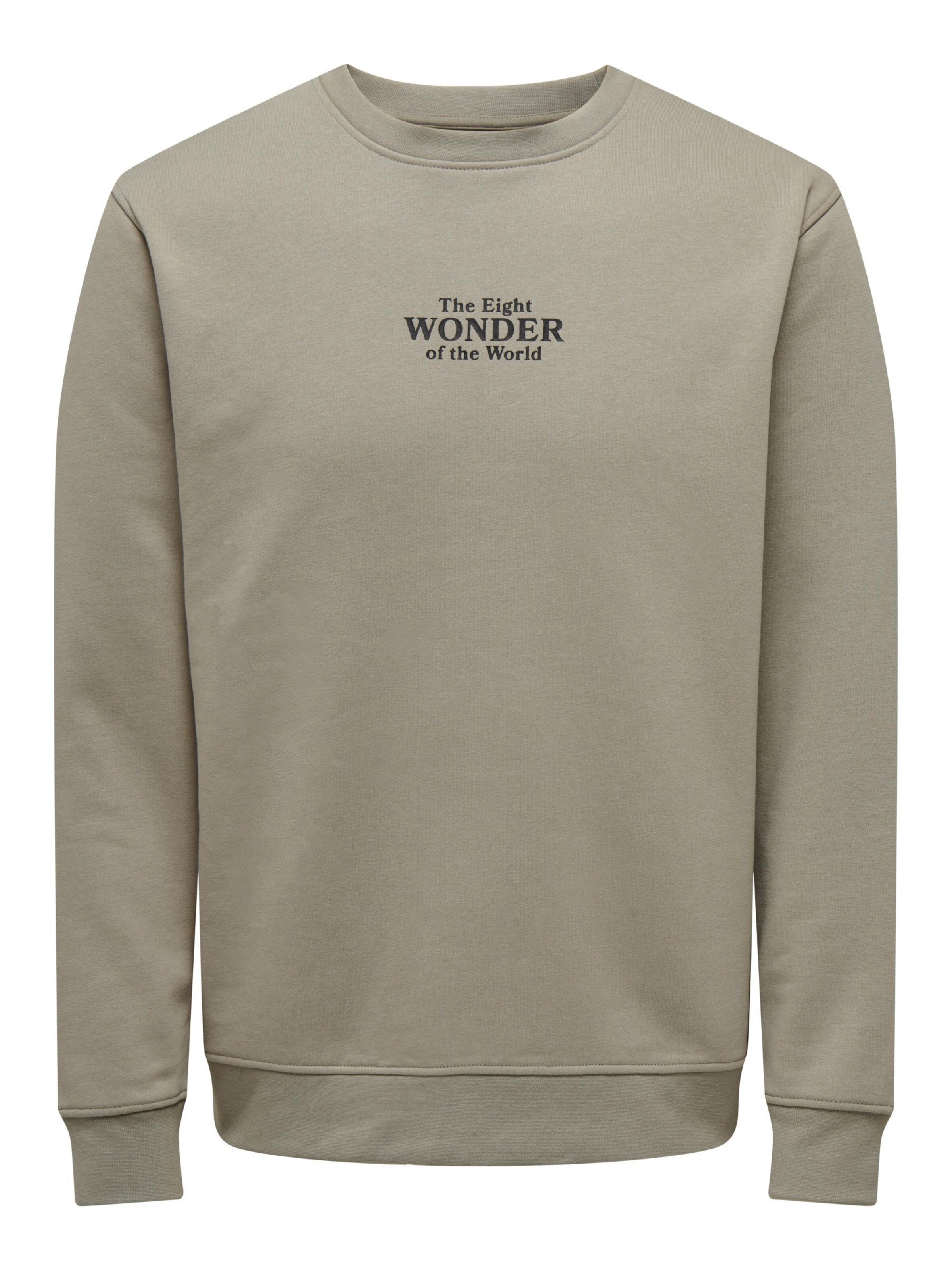 Only & Sons - Sudadera en verde: frente