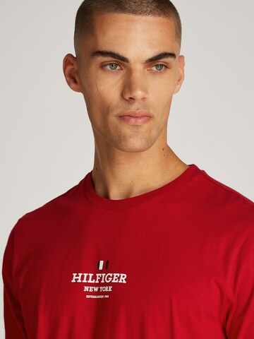 Maglietta di TOMMY HILFIGER in rosso