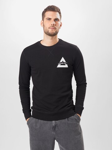 Mister Tee Sweatshirt in Schwarz: predná strana