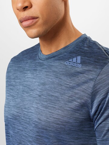 ADIDAS SPORTSWEAR Regular fit Функционална тениска в синьо