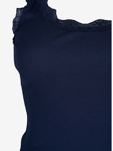 Zizzi Top 'LIV' in Blauw