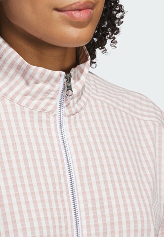 ADIDAS PERFORMANCE Functionele jas 'Ultimate365 Gingham' in Roze