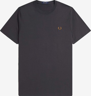 Fred Perry Shirt in Grey: front