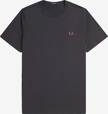 Fred Perry Shirt in Grey: front