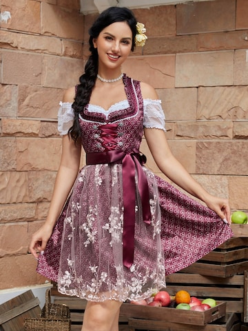 Yesfashion Dirndl in Red