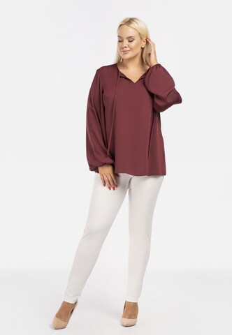 Karko Blouse 'SEWKA' in Red