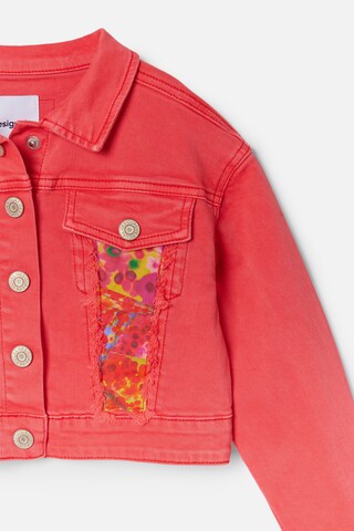 Veste mi-saison Desigual en rouge