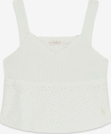 GUESS Top in White: front