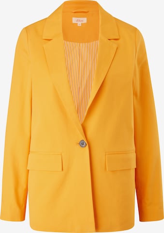 s.Oliver Blazer in Orange: front