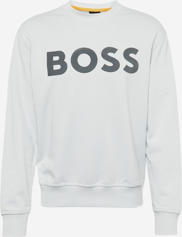 BOSS Sweatshirt 'WeBasic' in Grau: Vorderseite