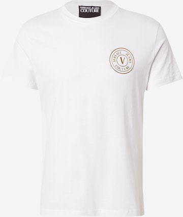 T-Shirt Versace Jeans Couture en blanc : devant