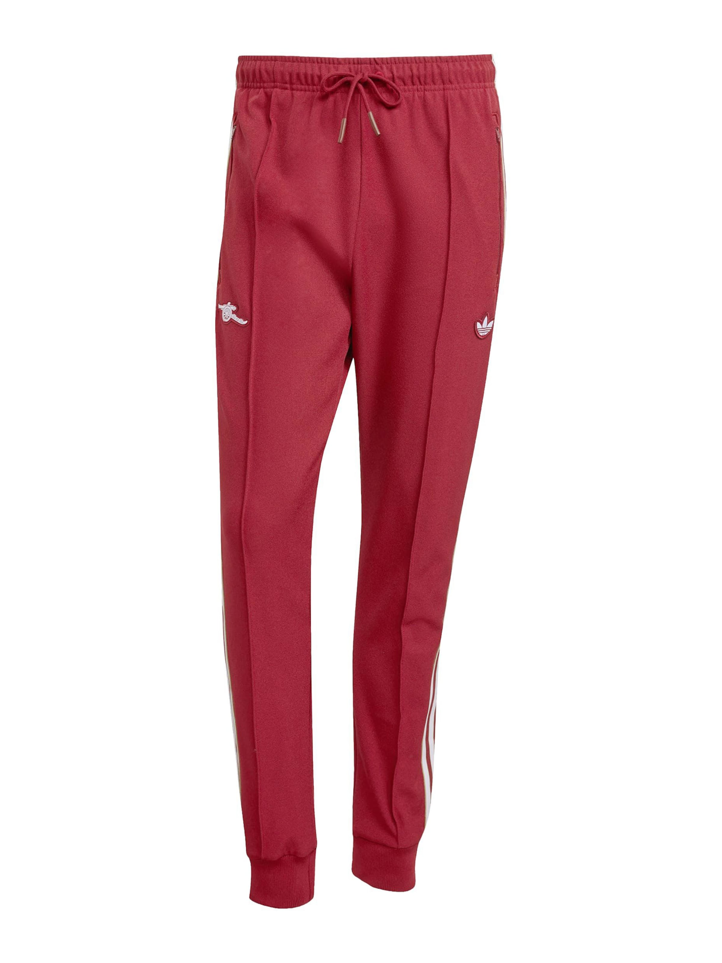 ADIDAS PERFORMANCE - Tapered Pantalón deportivo 'FC Arsenal Terrace Icons' en rojo: frente
