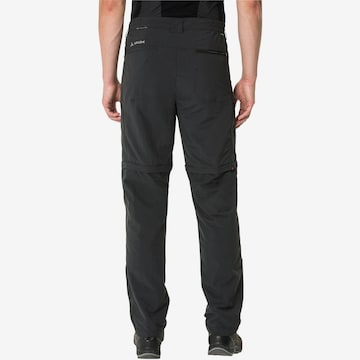 VAUDE Regular Workout Pants 'Farley' in Black