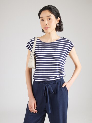 Hailys - Camiseta 'Em44ma' en azul: frente