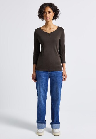 STREET ONE Shirt in Brown