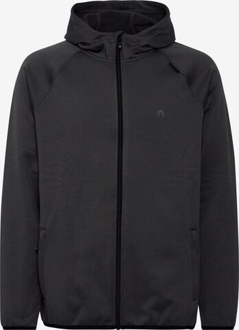 North Bend Fleece Jacket 'Bartos' in Black: front