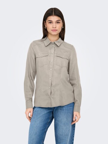 ONLY Blouse 'ONLALEXA' in Grey: front