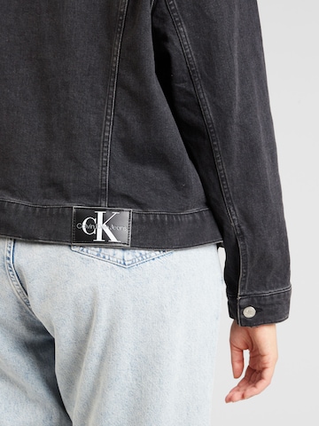 Calvin Klein Curve Between-Season Jacket in Black